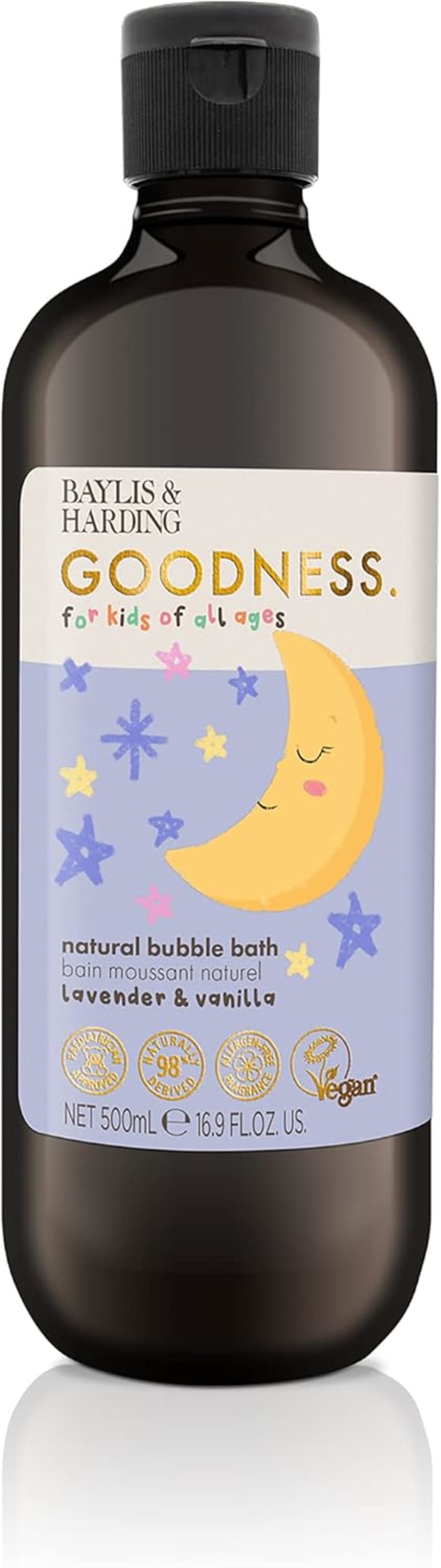 Baylis & Harding Goodness Kids Lavender & Vanilla Natural Freyðibað 500 ml
