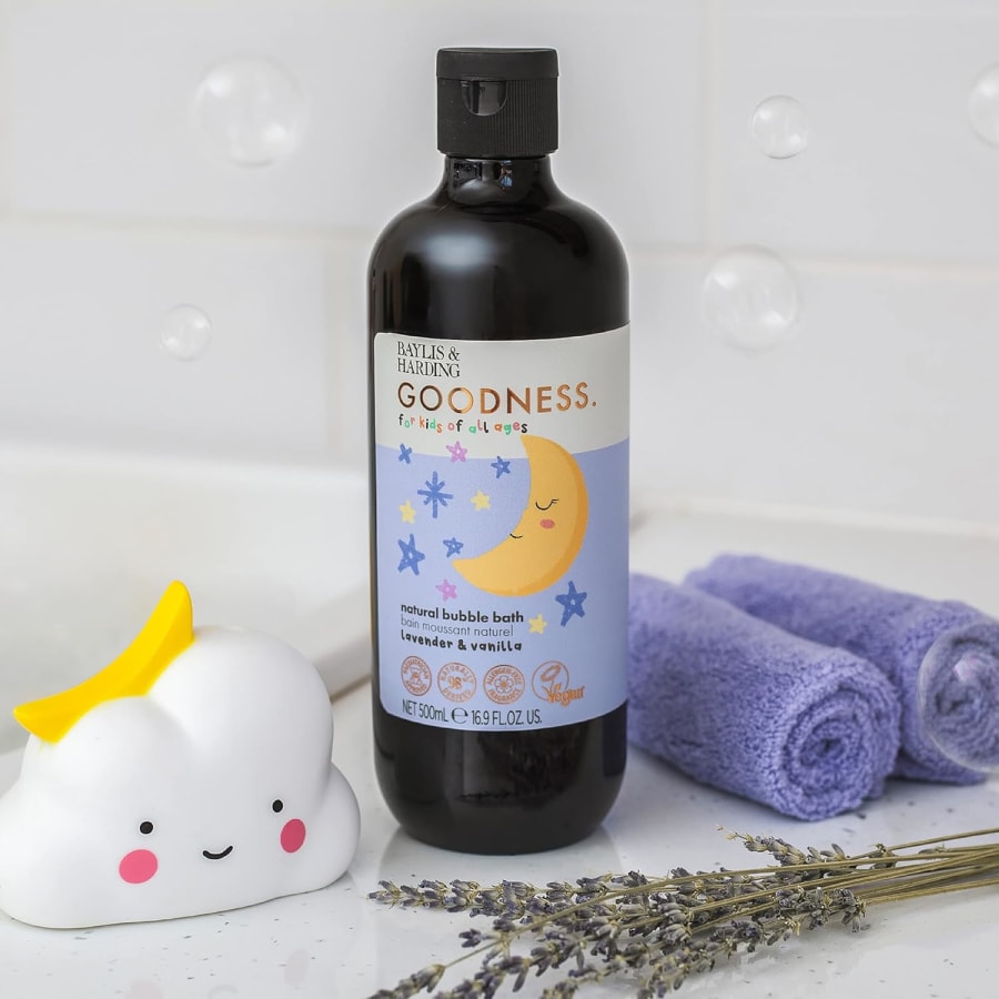 Baylis & Harding Goodness Kids Lavender & Vanilla Natural Freyðibað 500 ml