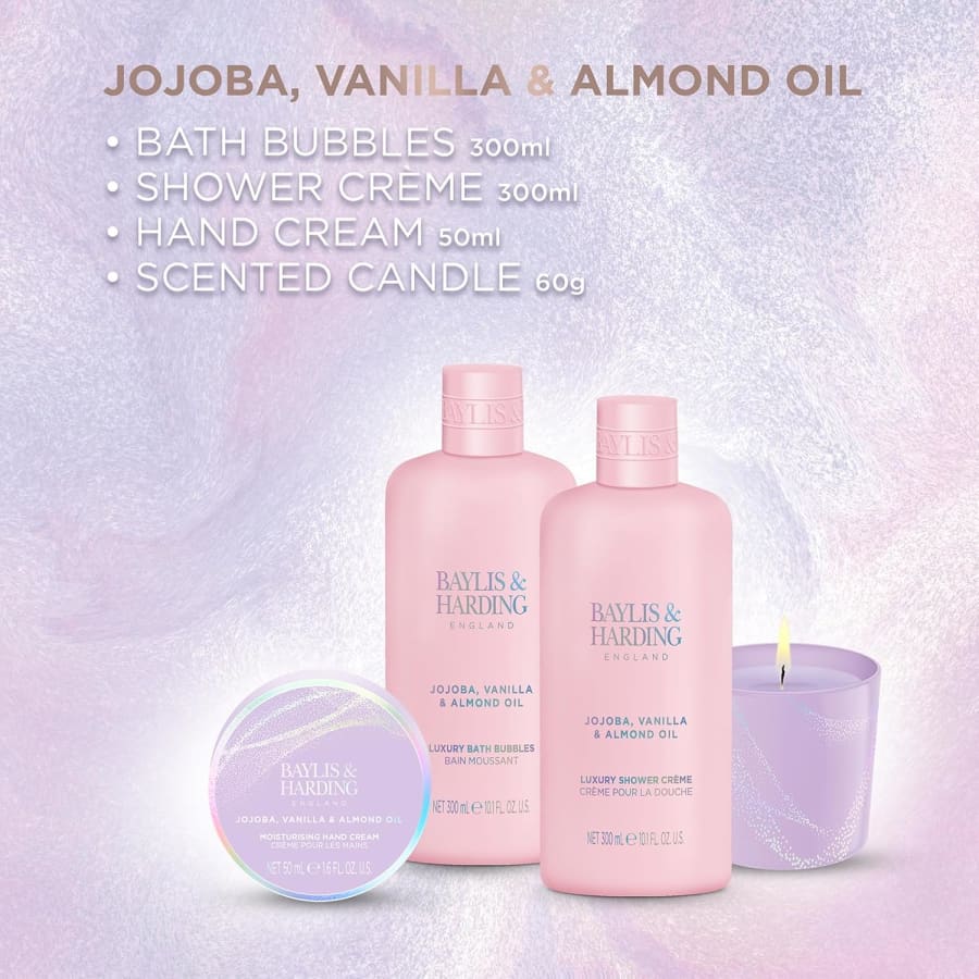 Baylis & Harding Jojoba, Vanilla & Almond Lúxus Spa Gjafasett