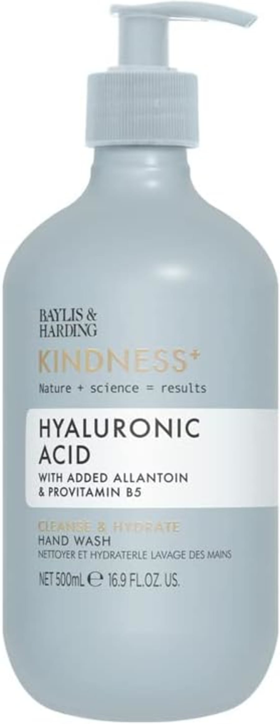 Baylis & Harding Kindness + Plant Hyaluronic Acid, 500 ml Cleanse & Hydrate Hand Sápa