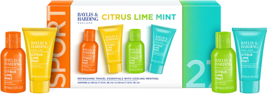 Baylis & Harding Men's Citrus Lime & Mint Ferðasett