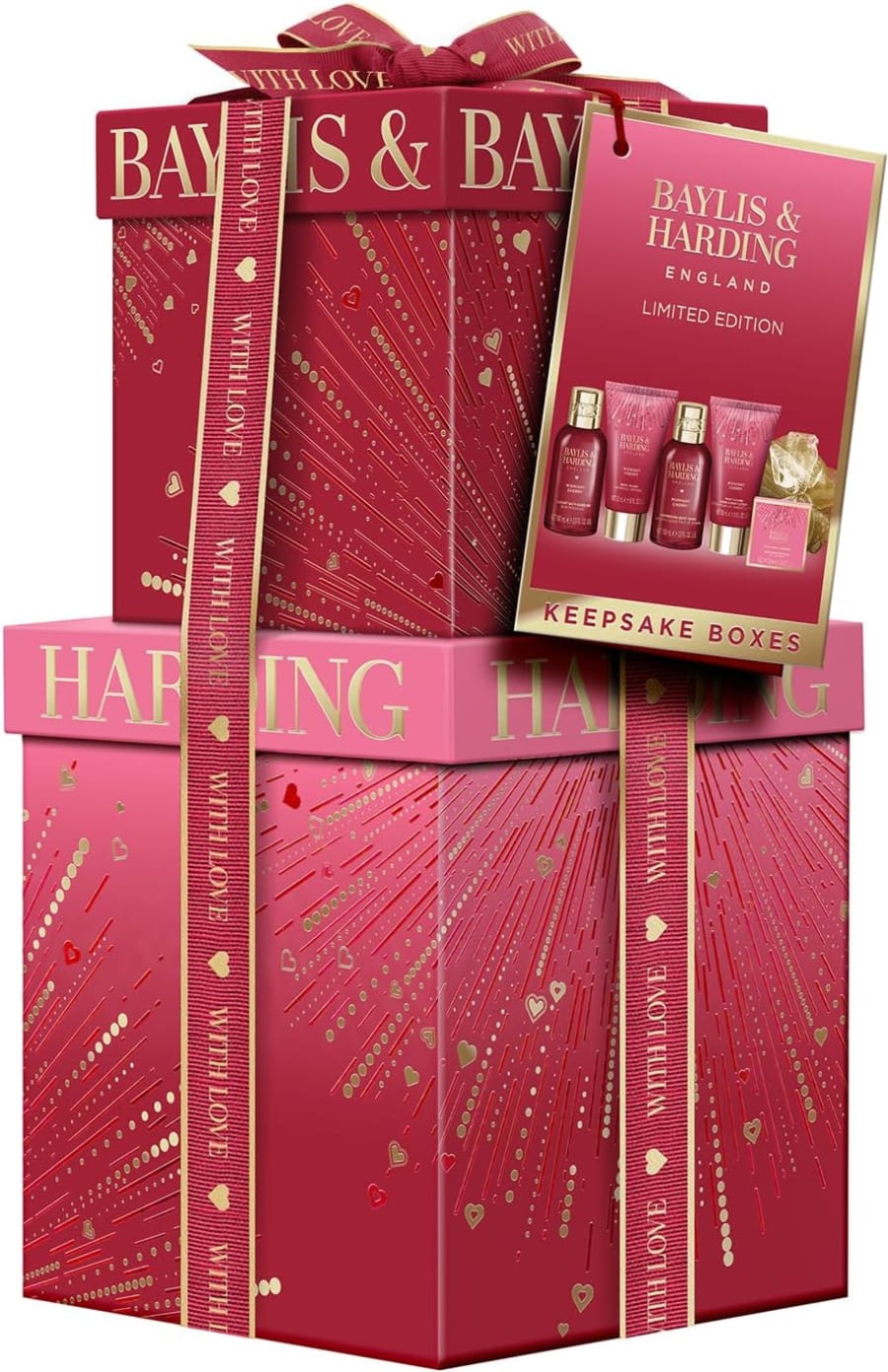 Baylis & Harding Midnight Cherry Luxury Dekur Gjafasett