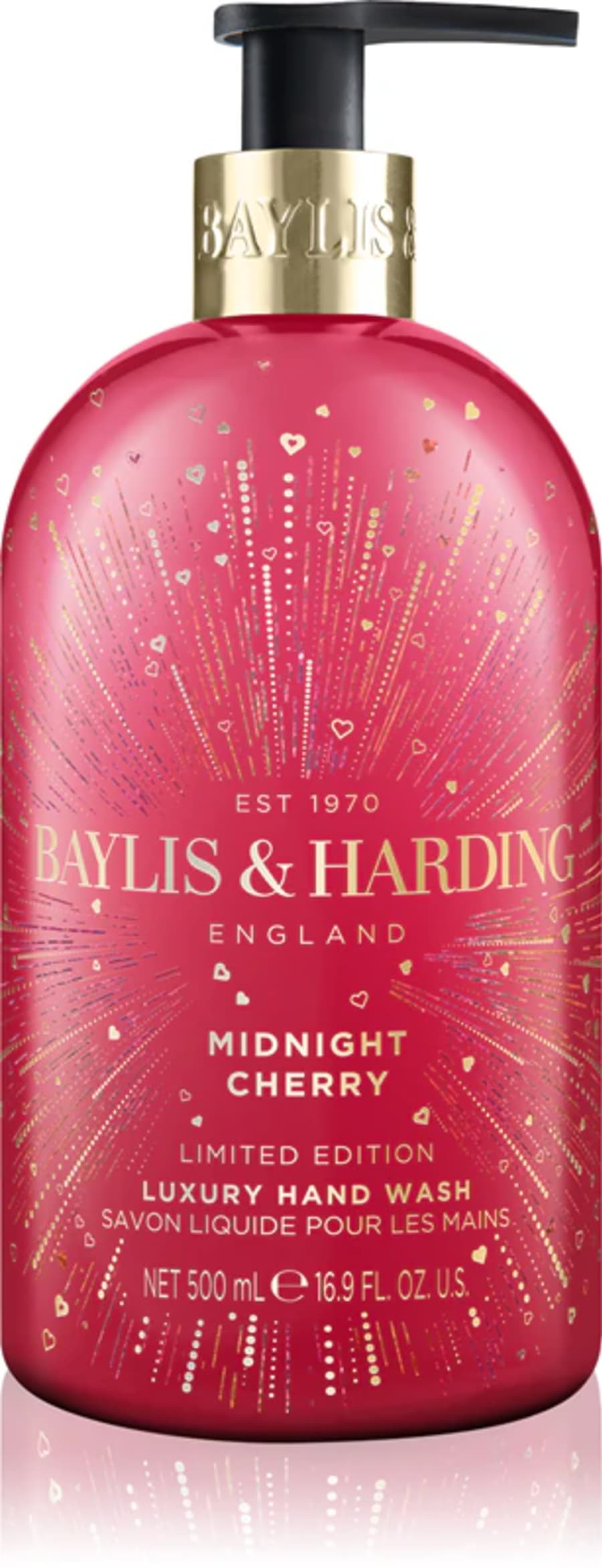 Baylis & Harding Midnight Cherry Luxury Handsápa 500 ML