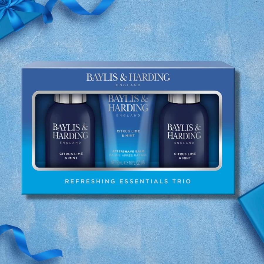 Baylis & Harding Refreshing Essentials Þrennu Gjafasett fyrir Herra