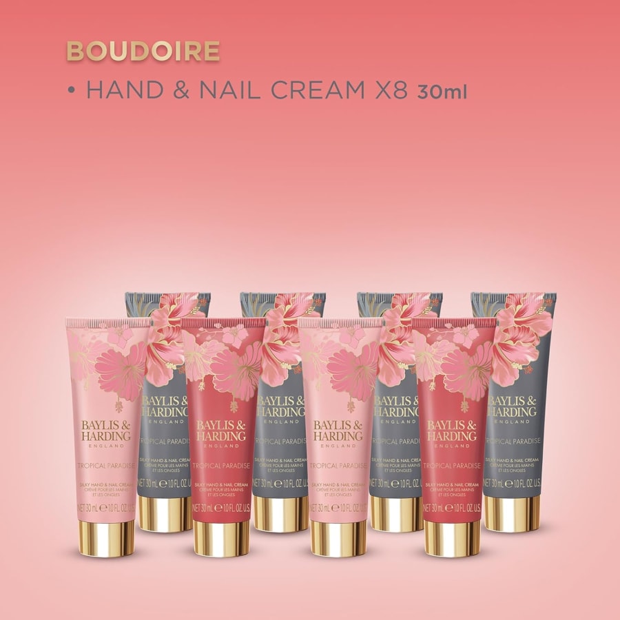 Baylis & Harding Royale Garden Rose, Poppy & Vanilla Lúxus Manicure Gjafasett