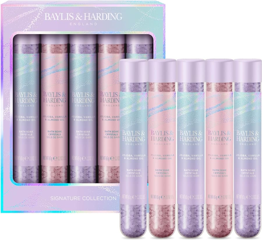 Baylis & Harding Signature Collection Jojoba, Vanilla & Almond Oil Dreamy Baðsölt Gjafasett