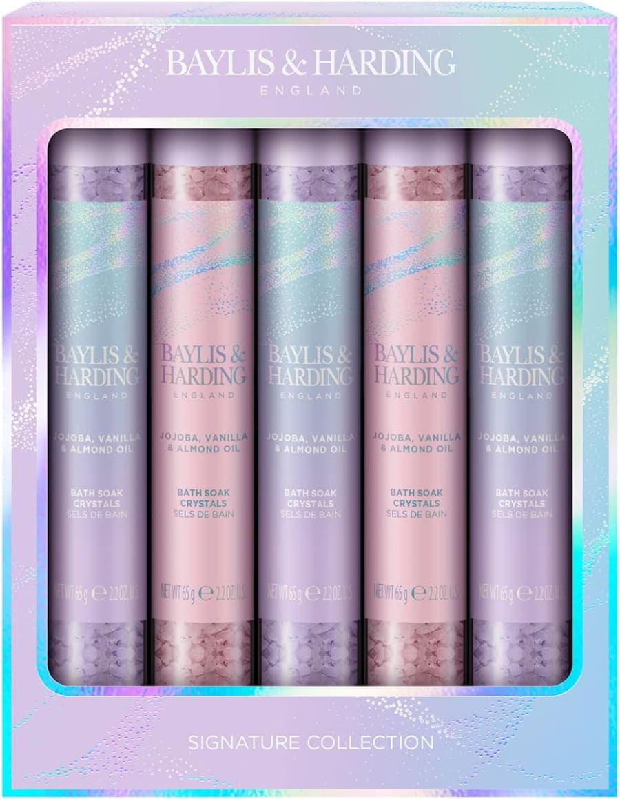 Baylis & Harding Signature Collection Jojoba, Vanilla & Almond Oil Dreamy Baðsölt Gjafasett