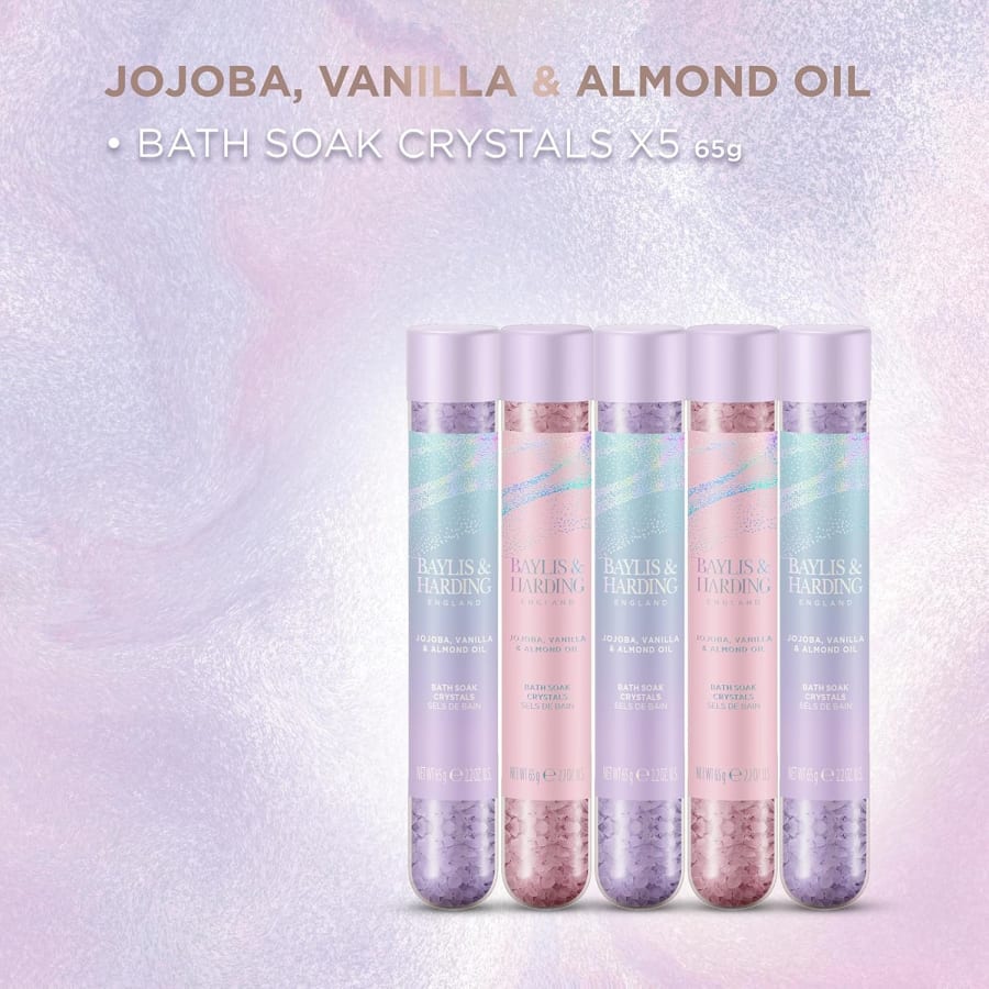 Baylis & Harding Signature Collection Jojoba, Vanilla & Almond Oil Dreamy Baðsölt Gjafasett