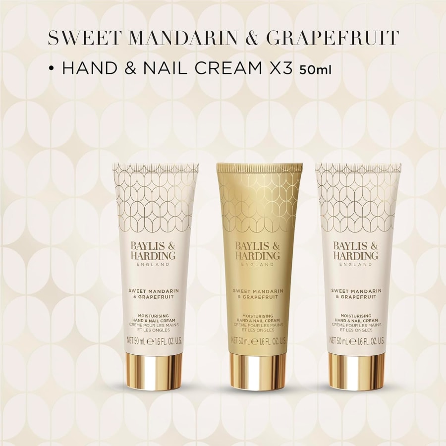 Baylis & Harding Sweet Mandarin & Grapefruit Hand- og naglaáburður Gjafasett