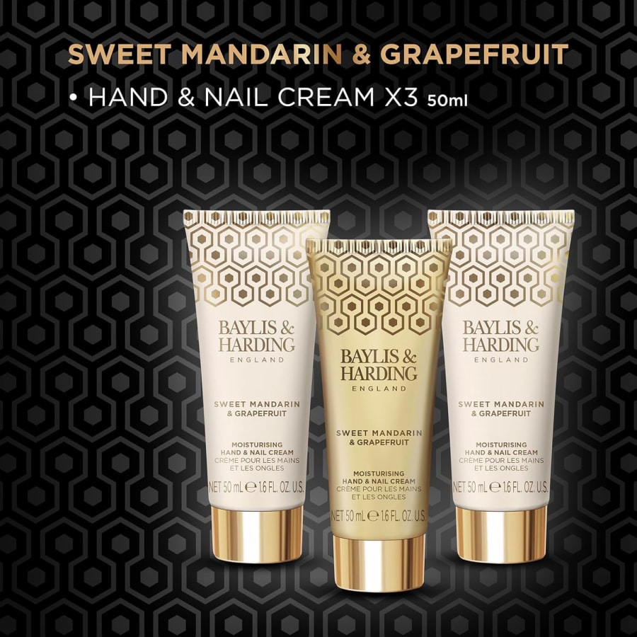 Baylis & Harding Sweet Mandarin & Grapefruit Indulgent Hand Trio Gift Set