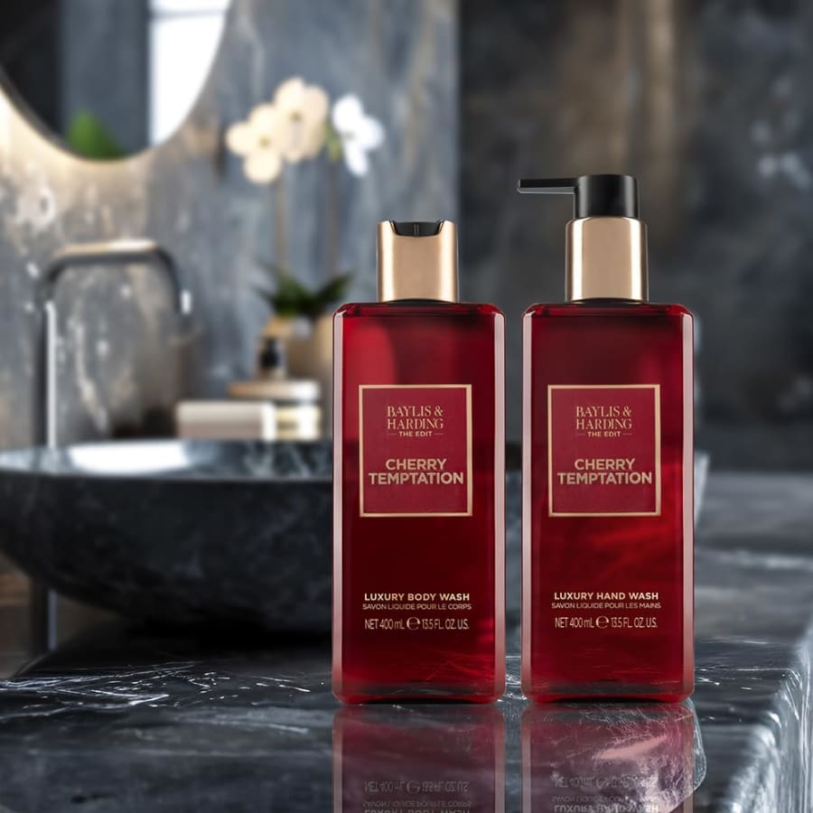 Baylis & Harding The Edit Cherry Temptation Handsápa 400 ml