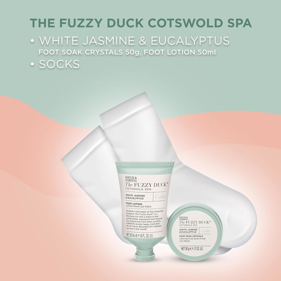 Baylis & Harding The Fuzzy Duck Cotswold Spa Lúxus Fótsnyrti- Gjafasett