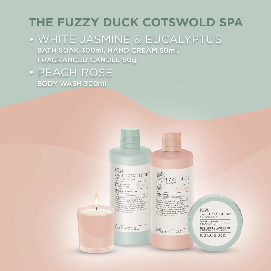 Baylis & Harding The Fuzzy Duck Cotswold Spa Luxury Spa Gjafasett