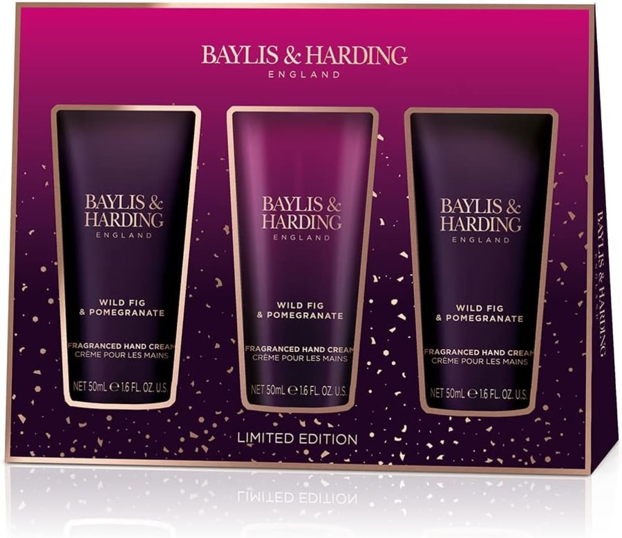 Baylis & Harding Wild Fig & Pomegranate lúxus handáburður 3 í setti