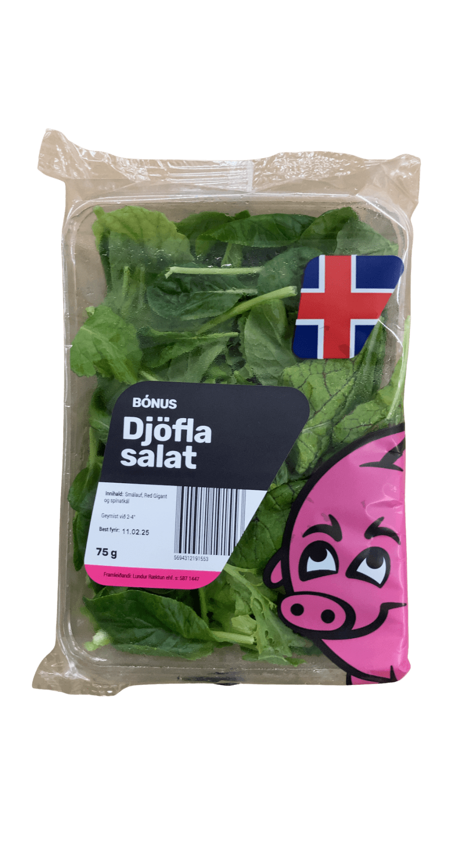 Bónus Djöfla salat