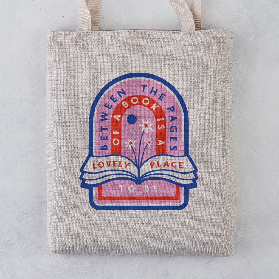 Between the Pages of a Book - Tote Bag
