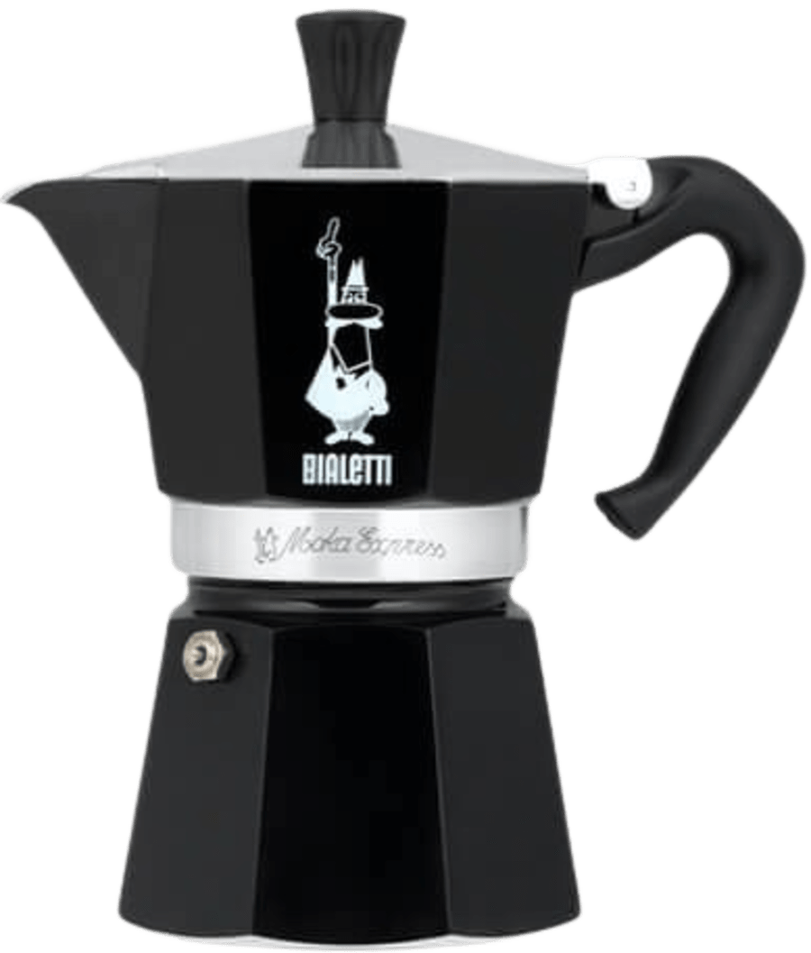 Bialetti Mokka Express 3 bolla svart
