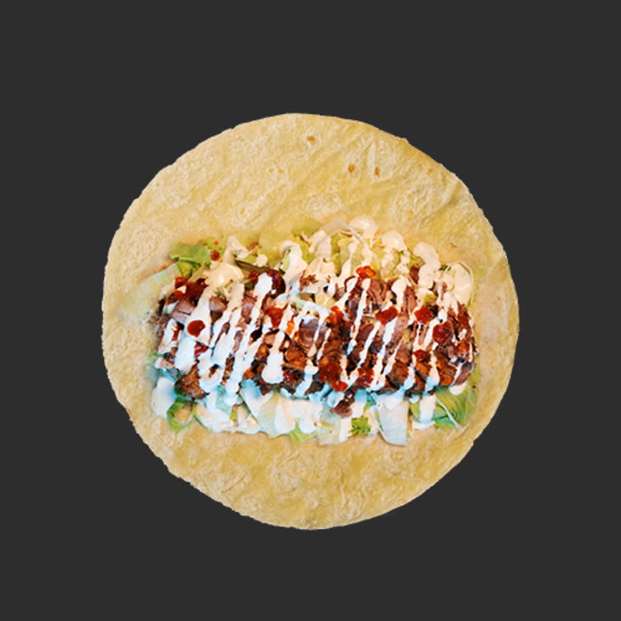 Blandað shawarma