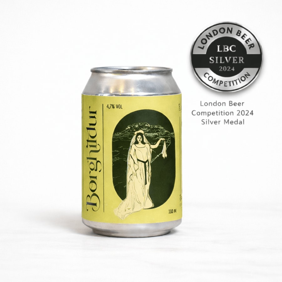 Borghildur Ljós Lager / 6 dósir