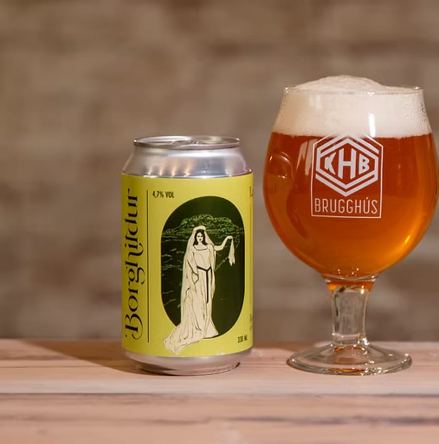 Borghildur Ljós Lager / 6 dósir