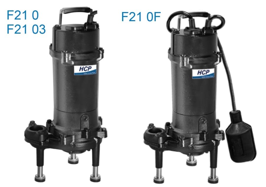 Brunndælur 1 1/4" 230V-400V með tætara