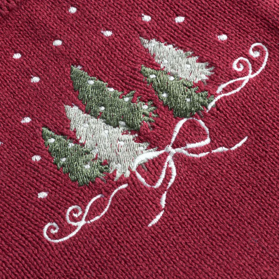 Carly christmas sock – Rhubarb