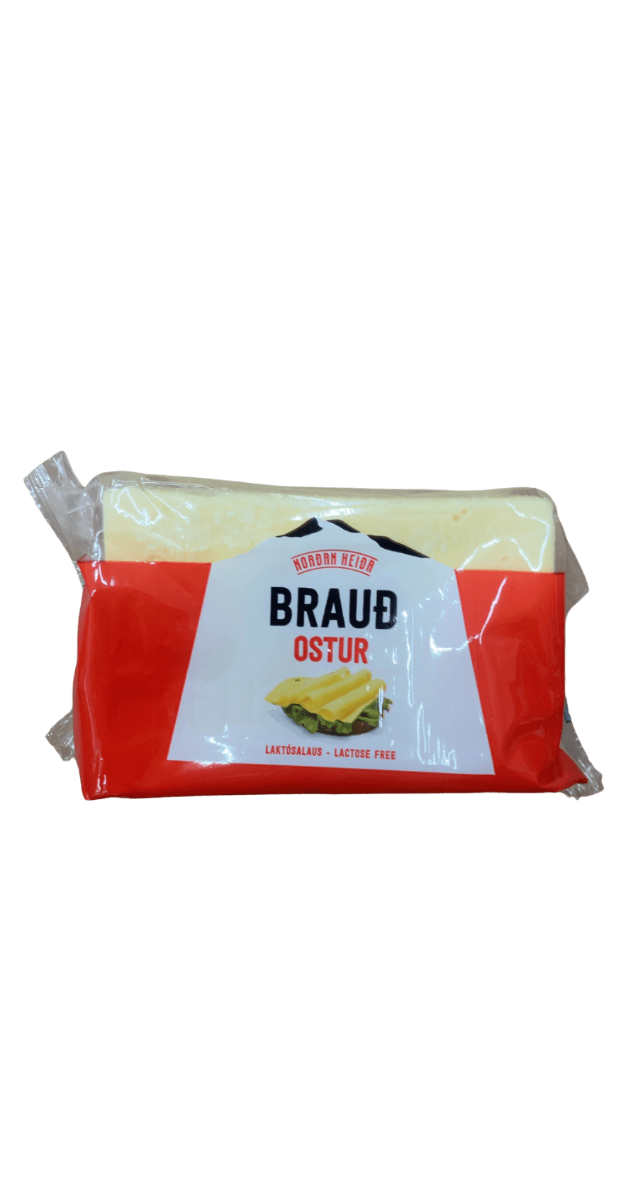 Norðan Heiða Brauðostur Laktósalaus 998 g