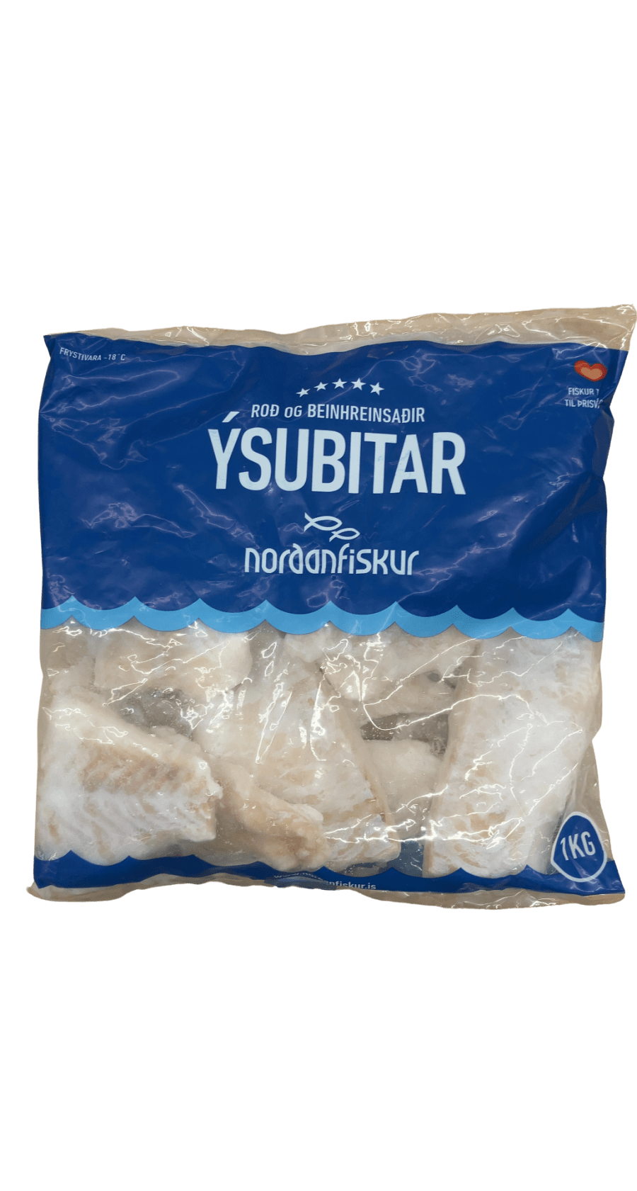 Norðanfiskur Roð- og beinhreinsaðir ýsubitar 1 kg