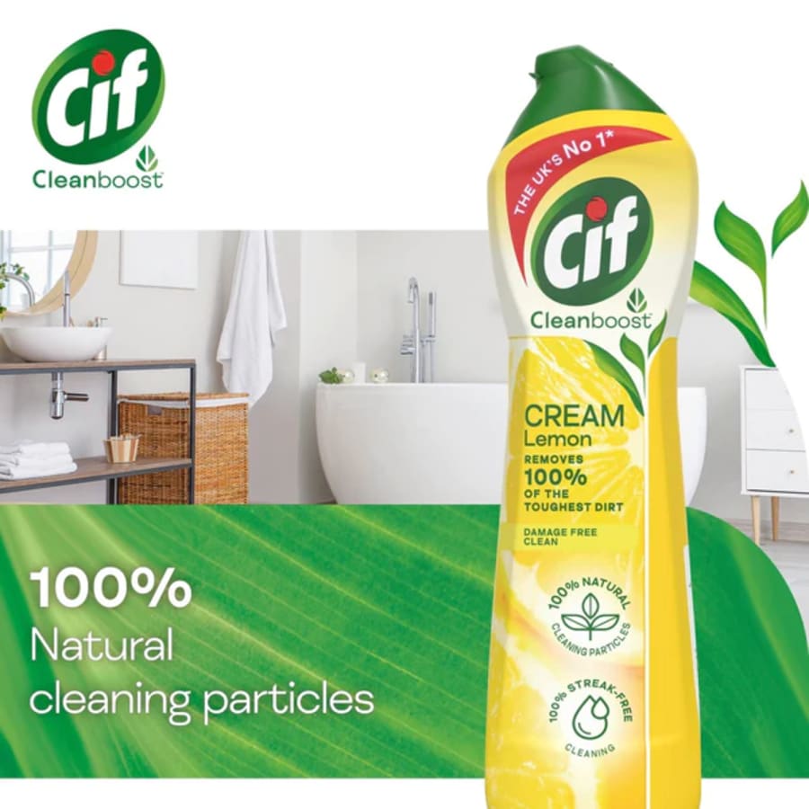 Cif Cream Cleanboost lemon 700 ml
