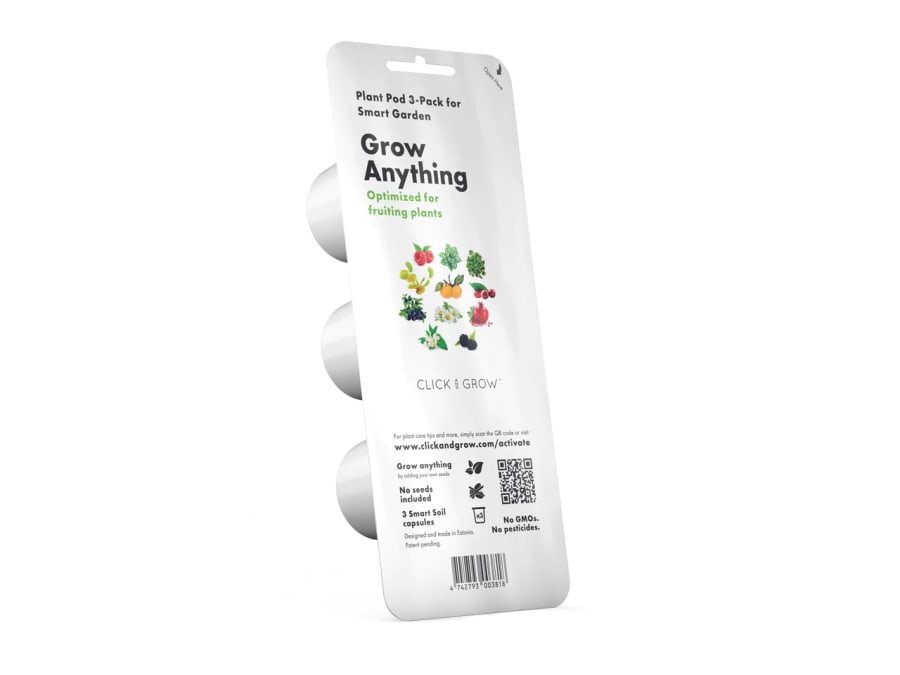 Click and Grow Smart Garden Áfylling 3-pack - Tilraunapakki án fræja (Experimental)