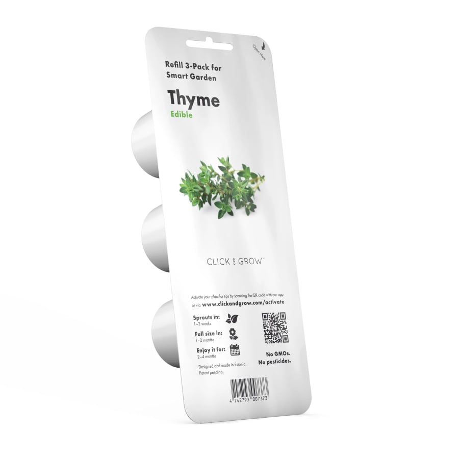 Click and Grow Smart Garden Áfylling 3-pack - Timjan (thyme)