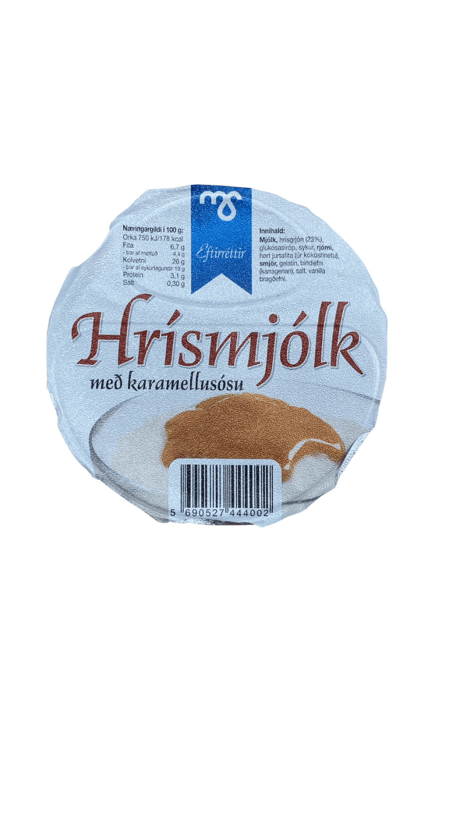 MS Hrísmjólk með karamellusósu 170 g