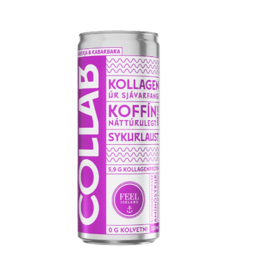 Collab Bláberja og Rabarbara 