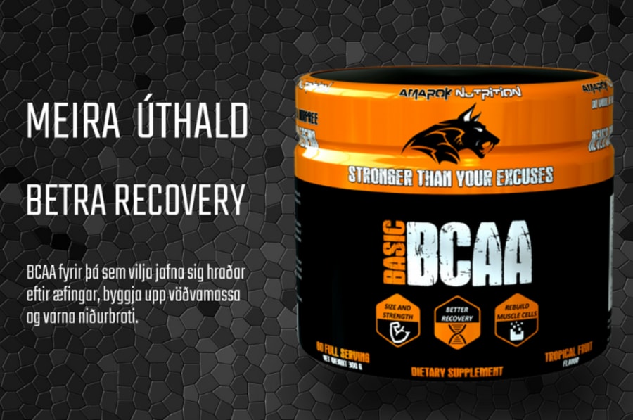 BCAA amínósýrur frá Vaxtavörum