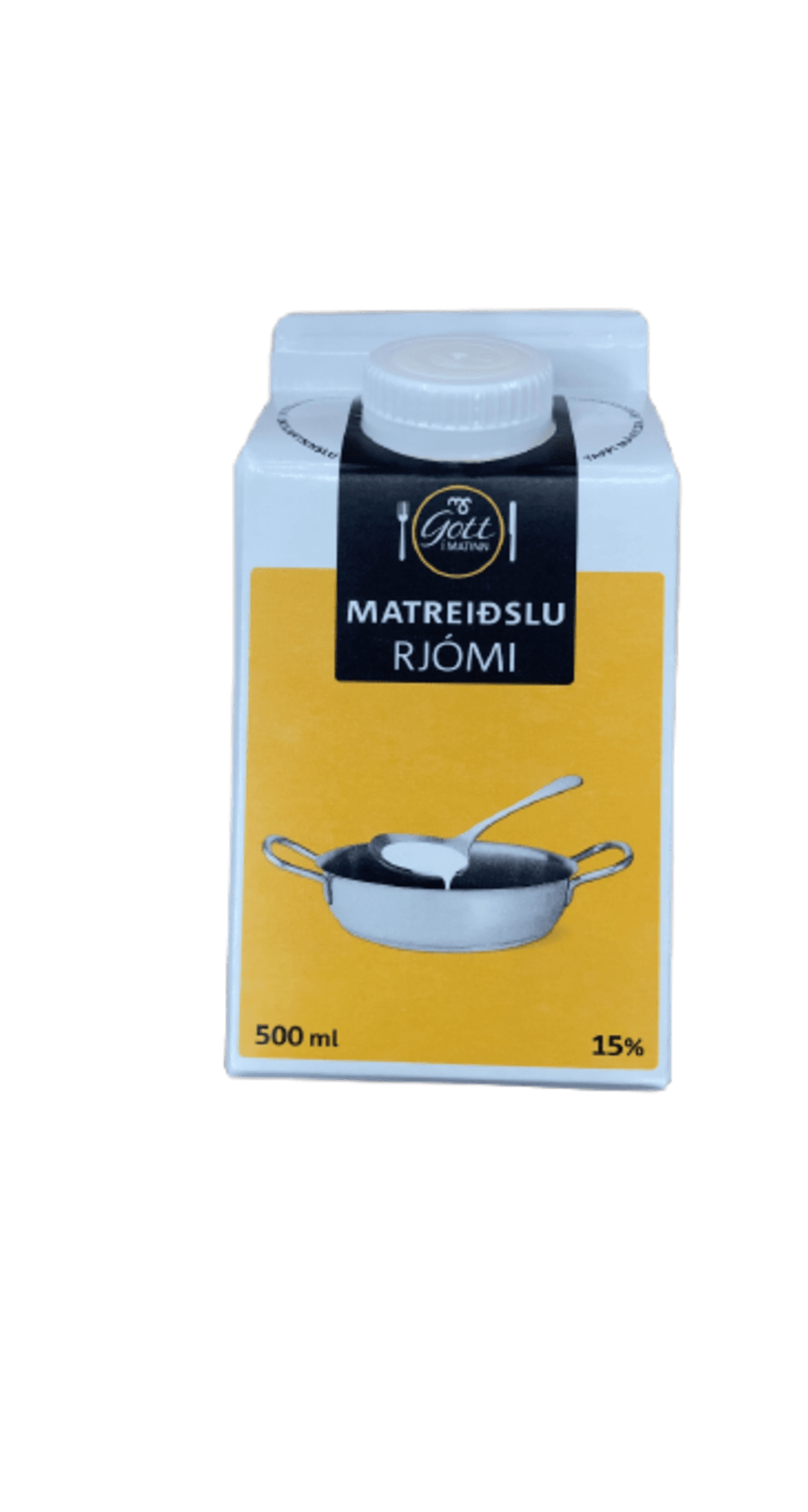 Gott í matinn Matreiðslurjómi 15% 500 ml