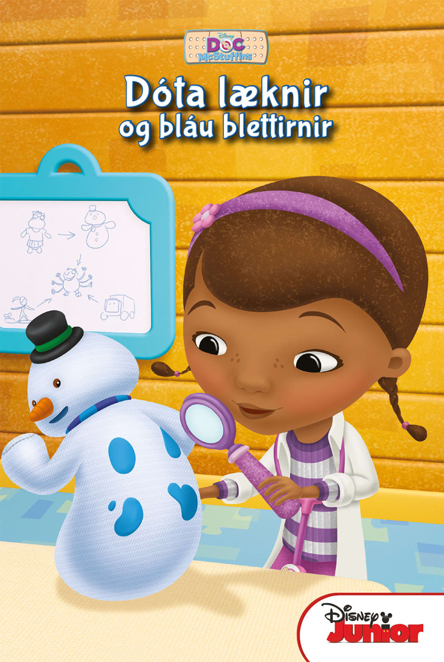 Dóta læknir og bláu blettirnir - með geisladiski