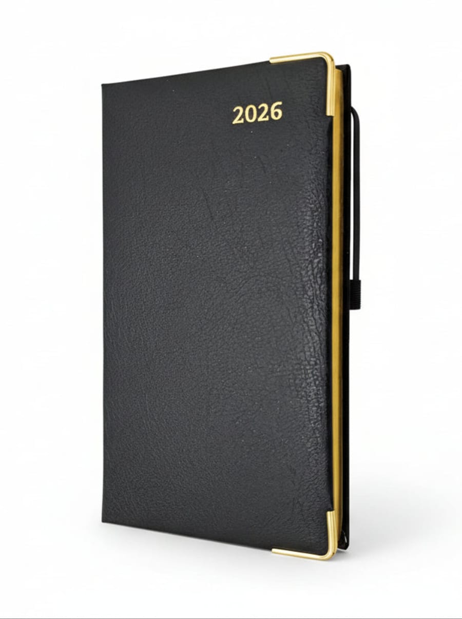 Dagbók - Plútó vasadagbók 2026 svört