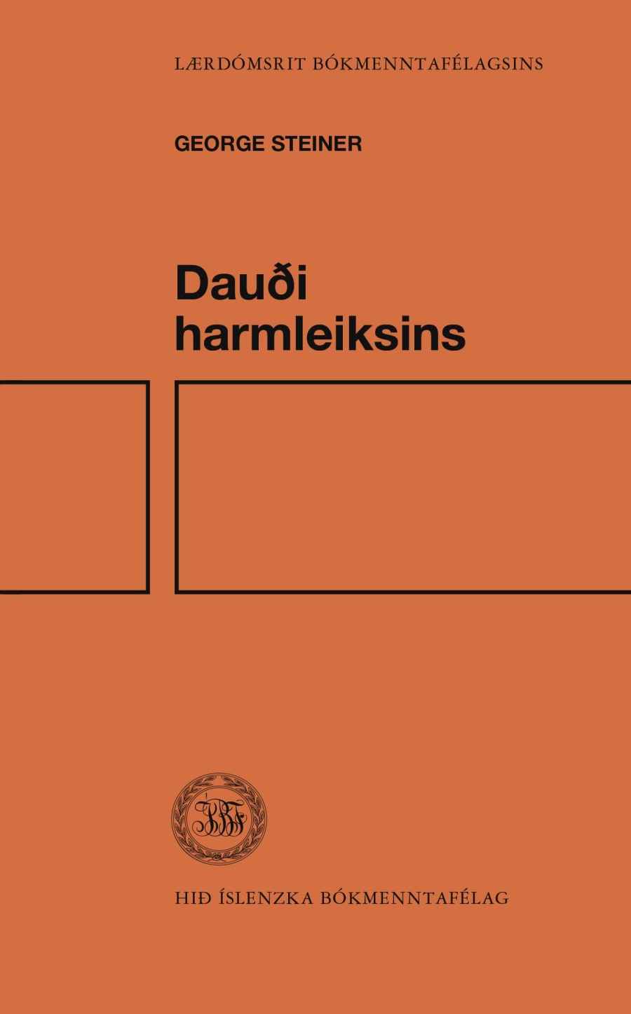 Dauði harmleiksins