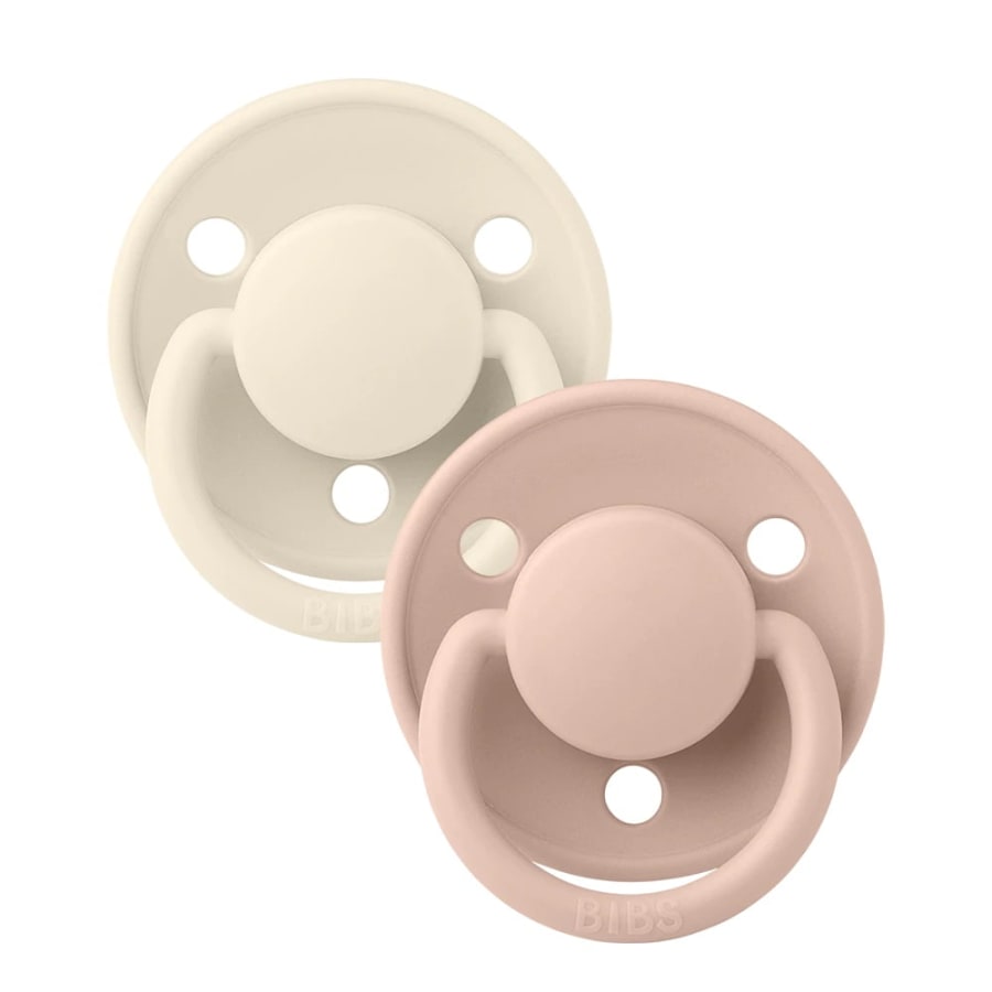 De Lux Ivory/Blush one size 2pk