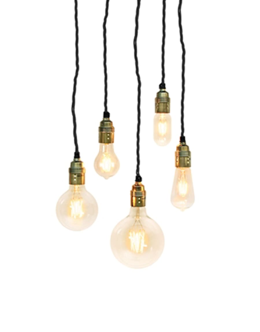 Decoration LED Clear G125 E27 2100K 320lm Dimmer comp.