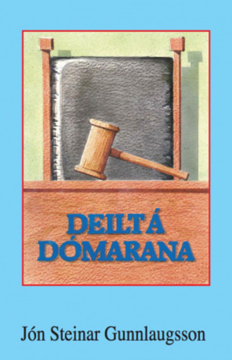 Deilt á dómarana
