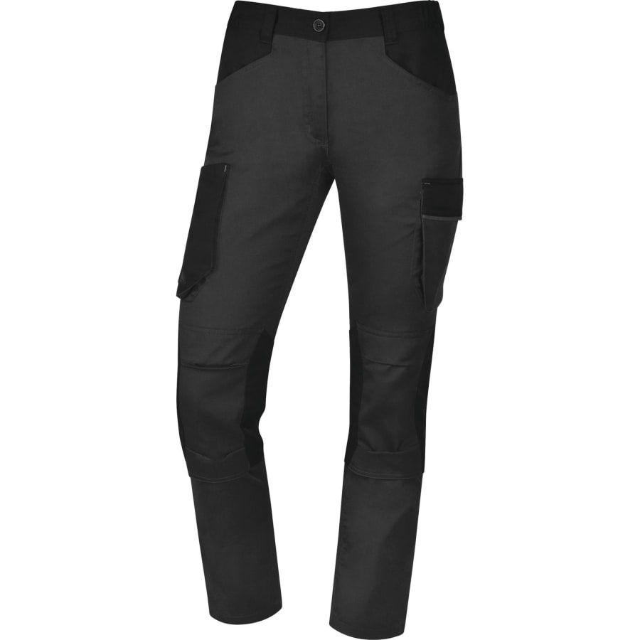 Delta Plus POLYESTER/COTTON MACH2 WORKING TROUSERS GREY/GREY M2PA3F TROUSERS L