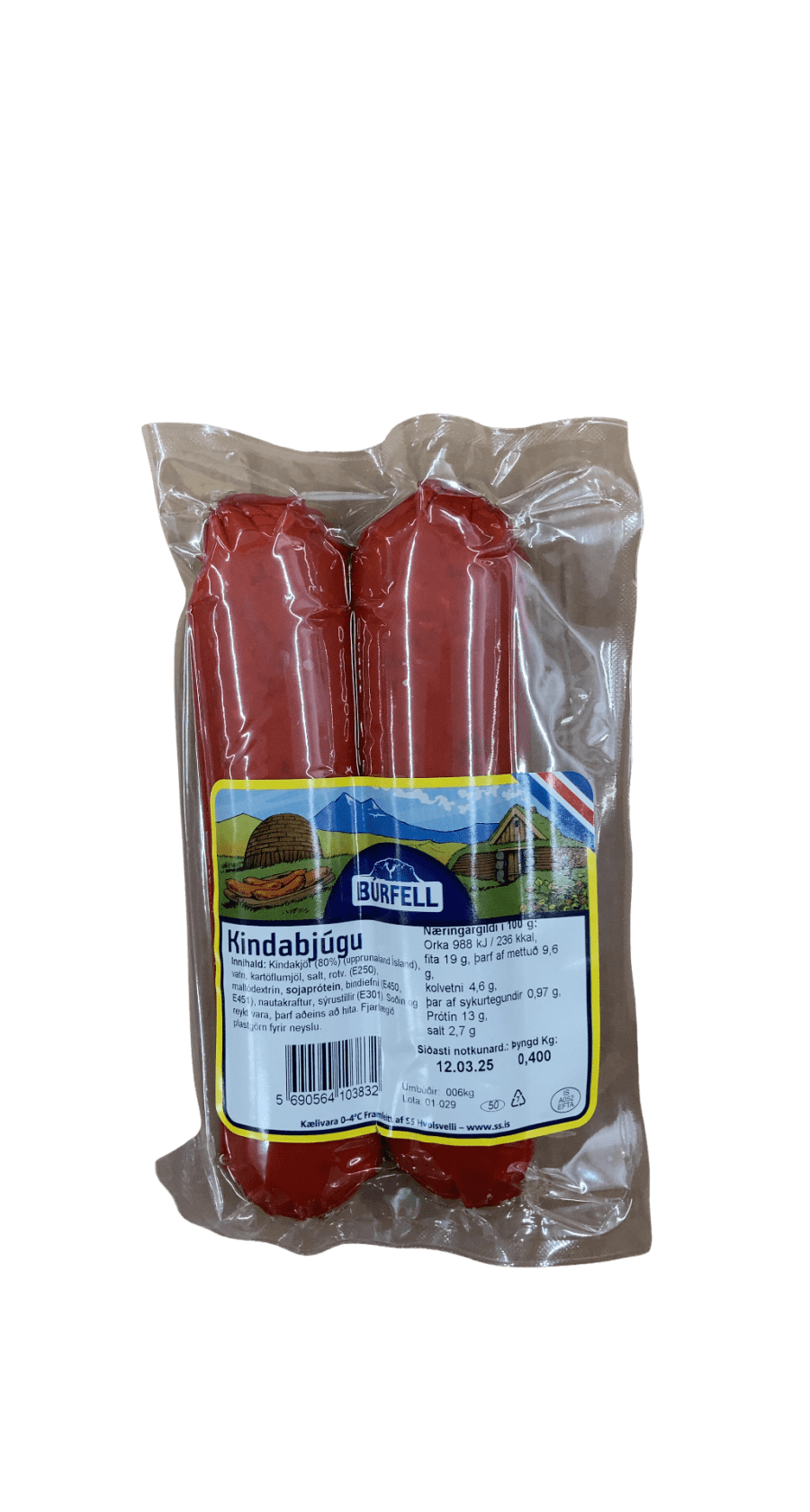 Búrfell Kindabjúgu 400 g