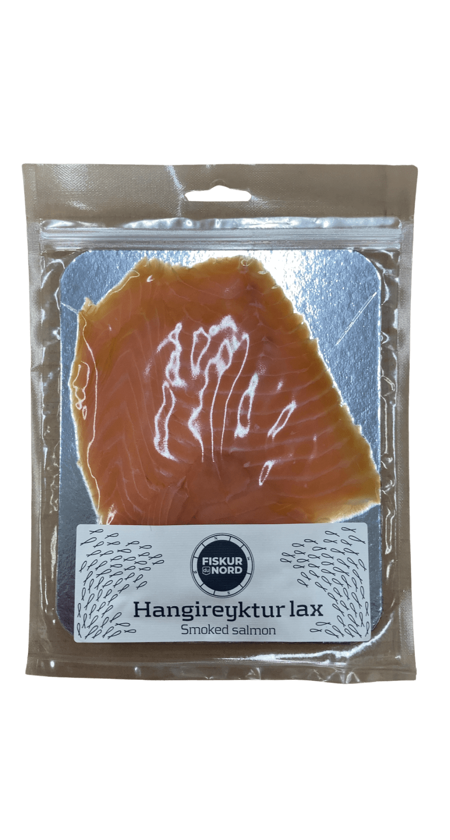 Fiskur.is Du Nord Hangireyktur lax í sneiðum 142 g