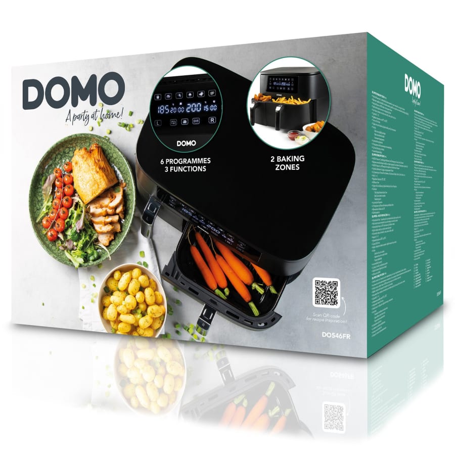 Domo tvöfaldur Air Fryer
