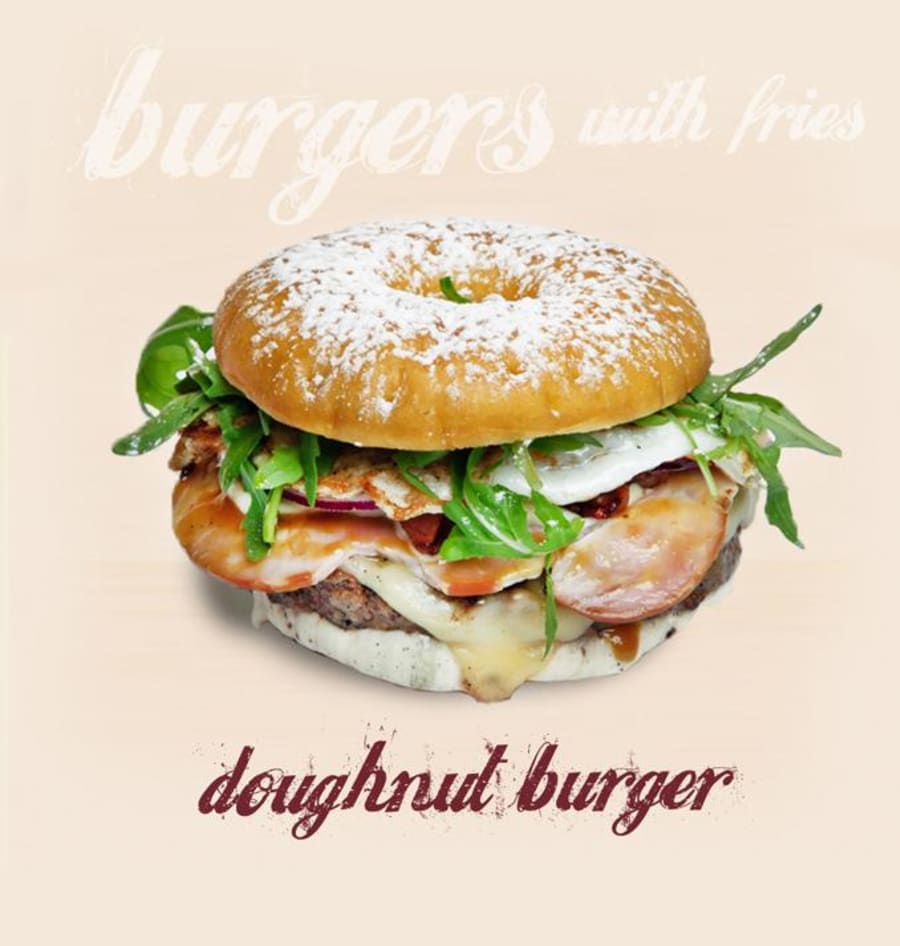 DOUGHNUT BURGER