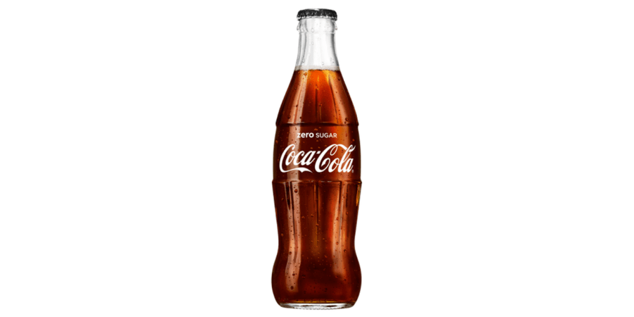 Coca Cola Zero í gleri 330ml