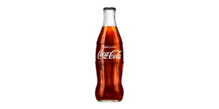 Coca Cola Zero í gleri 330ml