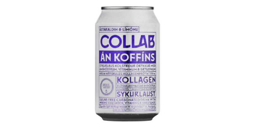 COLLAB - Án koffíns Ástaraldin og Límóna (Dós)