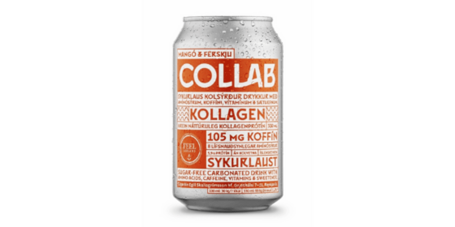 COLLAB - Mangó og ferskju (Dós)